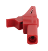 IC-243C 4MM Banan Jak Girişli Krokodil 85MM