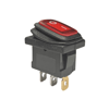 IC-118W  Mini Işıklı Körüklü Anahtar 3P