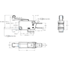 IC-176B Micro Switch Uzun Makara 16A