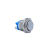 E40 16MM METAL IŞIKSIZ YAYLI BUTON - ÇIKIK KAFA - 1 NO - IP67