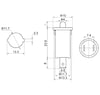 IC-187A Kapak Switch Ø12mm (Ters) Normalde Kapalı Kontak PBS-25B