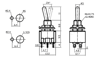 IC-147 Toggle Switch Yaylı ON-OFF-MOM Ø6mm MTS-213