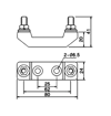 IC-271F-HC ANL FORKLİFT SİGORTA YUVASI SERAMİK