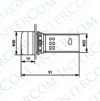AD22-22V 22mm Dijital Voltmetre