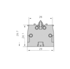 LAY5-Be102 22mm Kontak Blok (NC) Kırmızı