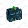 LAY5-Be101 22mm Kontak Blok (NO) Yeşil