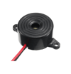 IC-221 Buzzer 12Volt DC 23mm Kablolu Devreli