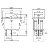 IC-113B OTOMOTİV ANAHTARI LEDLİ 12V 35A
