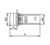 AD22-22V 22mm Dijital Voltmetre
