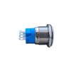 E82 19MM METAL BUTON YAYLI 12-24V TURUNCU LED 1NO/1NC
