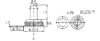 IC-161 Toggle Switch Kılıfı Ø12mm için
