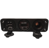 VOLTMETRE + ÇAKMAK GİRİŞİ + 2'Lİ USB + 3'LÜ KULAK  PANO TİP 28MM