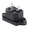 IC-212 C14 Power Soket Erkek Kulaklı AS-05