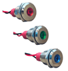 D12S 12MM METAL KABLOLU SİNYAL LAMBASI 12-24V