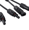 IC-273-2  MC4 Güneş Paneli Konnektörü 2'li Kablolu Set