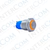 E23 16MM METAL BUTON KALICILI 12-24V TURUNCU LED 1NO/1NC