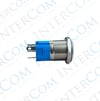 E38-1 16MM METAL BUTON YAYLI 12-24V TURUNCU LED 1NO/1NC