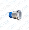 E47 19MM METAL BUTON KALICILI 12-24V BEYAZ LED 1NO/1NC