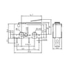 IC-163 Micro Switch Lehim Bacak Paletli KW4-Z2F