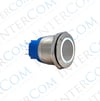 E87 22MM METAL BUTON YAYLI 12-24V BEYAZ LED 1NO/1NC