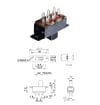IC-208 Slide Switch ON-OFF 6P