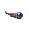 D6S 6MM METAL KABLOLU SİNYAL LAMBASI 12-24V 