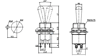 IC-148G Toggle Switch ON-OFF Ø12mm MTS-202L