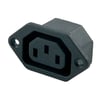 IC-212A C13 Power Soket Dişi Kulaklı AS-08