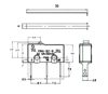 IC-165 Micro Switch Lehim Uzun Bacak Uzun Paletli KW4-ZDF