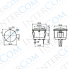 IC-131D SİNYAL LAMBASI 12V DC (LED) 