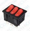 IC-136 Üçlü Işıksız Anahtar ON-OFF 6P