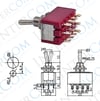 IC-148C Toggle Switch ON-OFF Ø6mm MTS-402