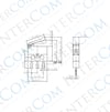 IC-162S Micro Switch Mini Plastik
