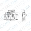 IC-163-0 Micro Switch Lehim Bacak Paletli