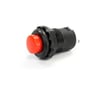 IC-191C BUTON PLASTİK YAYLI 10MM 2P KIRMIZI