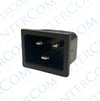 IC-215A1-2 POWER SOKET ERKEK KULAKSIZ C20