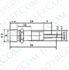 IC-225 Sinyal Lambası Metal 8mm 