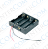 IC-234A Pil Yuvası 4 lü Yan Yana (AA)