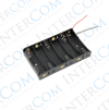 IC-234B Pil Yuvası 6 lı Yan Yana (AA)