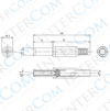 IC-252 DC Jak 2.1mm Uzun