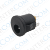 IC-257B DC JAK 2.1MM YUVARLAK GEÇMELİ SİYAH