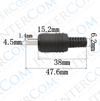 IC-261H HOPARLÖR FİŞİ 2 PİN