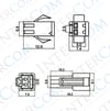 IC-261J JST SM 2P Kablolu Konnektor Takım