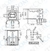 IC-262 USB Şase B Tip 90° Dişi