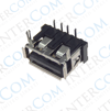 IC-265C USB Şase A Tip 90° Dişi Kısa
