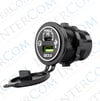 IC-266C-5 PANO TİP USB 3.0 + TYPE-C SOKET 12-24V MAVİ