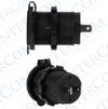 IC-266C Pano Tipi USB 8-32V Giriş 5V 1A ve 5V 2,1A Çıkış Kulaksız Ø30mm