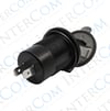 IC-266D-6 Pano Tip Voltmetreli 2'li Usb 3.0 + Type-C Butonlu