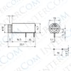 IC-235B Sigorta Yuvası 5x20mm PCB
