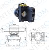 LAY25-EA31 22mm Buton Normalde Açık Kontak